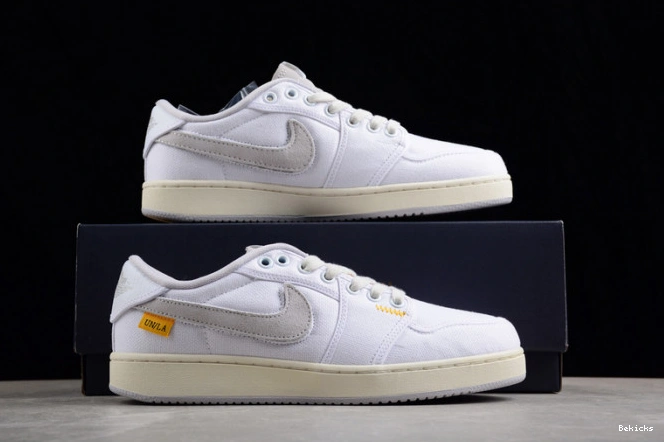 Cheap BK canvas union sp retro ajko do8912-101 white low jordan 1 air 1207